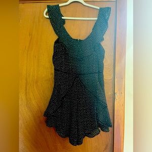 Adorable chiffon romper! Perfect every day look that you can dress up or down!